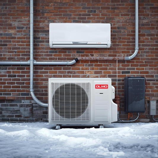 olmo ductless mini split ac for winter