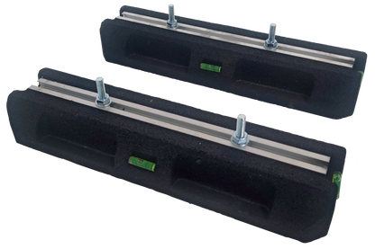 Heavy-duty adjustable ground mounting set 