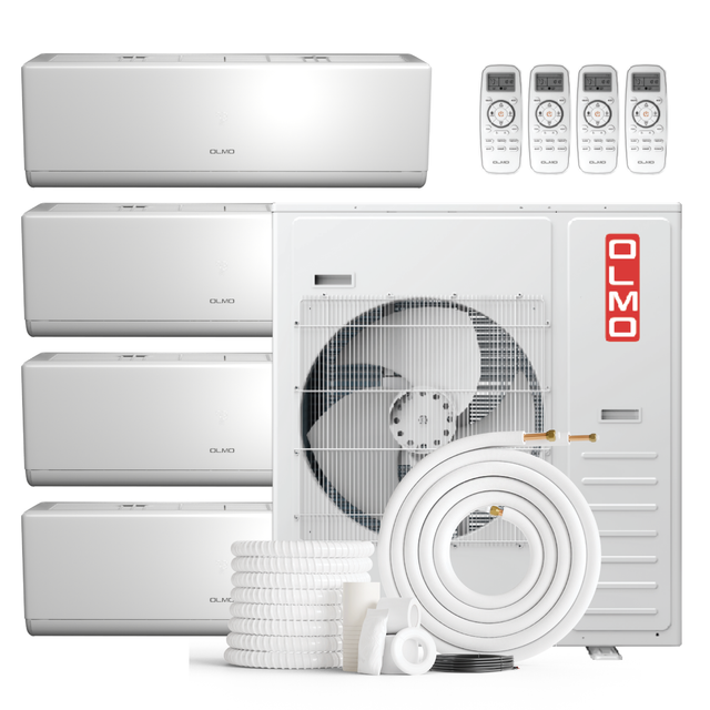 4-Zone 42,000 BTU (3.5 Ton) R410A – Wall Mount AC & Heat Pump