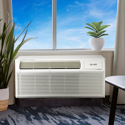 Smart PTAC Heating & Cooling AC Unit – 230V Through-Wall with Remote