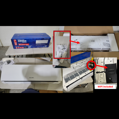 Smart Single Zone Ductless Split AC & Heat Pump Wall Mount - Sierra